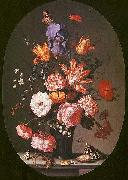 Balthasar van der Ast Flowers in a Glass Vase France oil painting artist